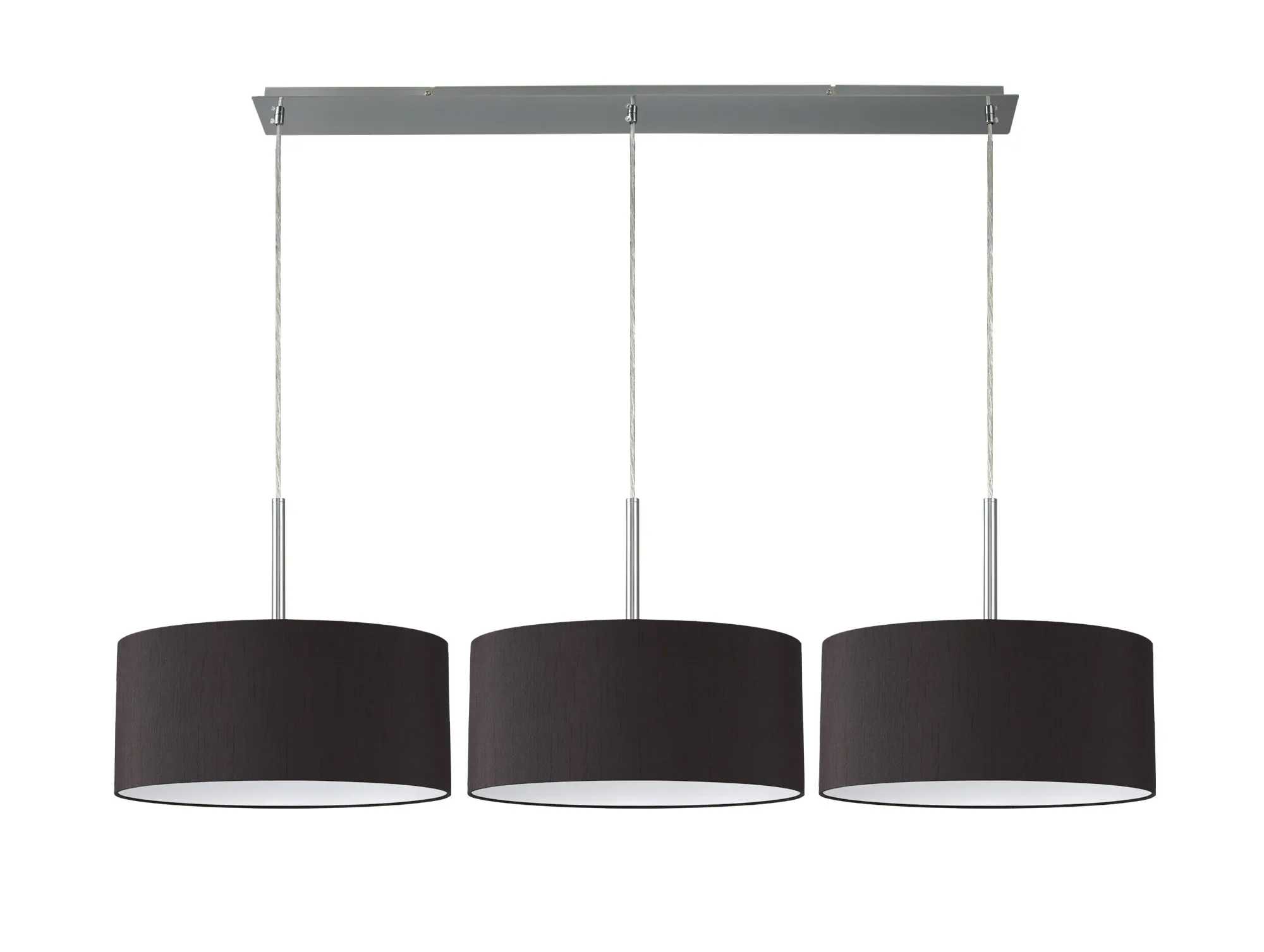 Baymont 40cm Shade 3 Light Pendant DK0567  Deco Baymont CH BL